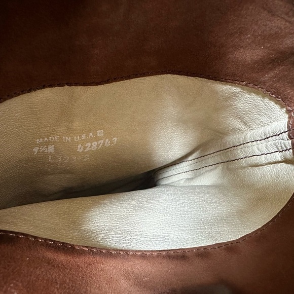 Vintage cowgirl Dexter riding boots western Roadeo genuine leather 9.5 c… - Picture 5 of 9